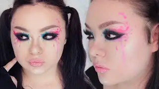 Watercolor Eye Art...Only Using Makeup? ( ͡&deg; ͜ʖ ͡&deg;)