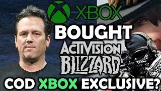 Microsoft Buy Activision Blizzard! CALL OF DUTY XBOX EXCLUSIVE? $70 Billion Takeover! Gamespass Cod