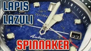 Spinnaker Lapis Lazuli | Hull Commander Limited Edition Lapidary Dial