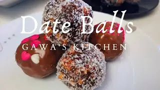 Date and Biscuit Truffles/Date balls/Gawa's kitchen/Easy Date Balls