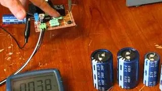 Mini Dual Setting Super Capacitor Charger with ADC