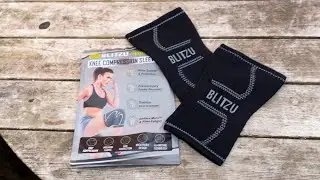 Unboxing BLITZU Knee Sleeve　Knee Brace Support