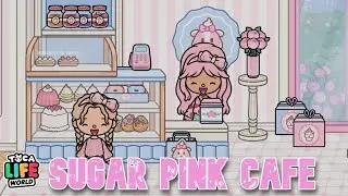 Sugar Pink Cafe (with New Recipes!!!) 🥐🧁🍩☕🫖 - TocaBoca