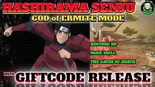 POWER OF HASHIRAMA SENJU GOD OF ERMITE MODE - NINJA DUEL | NINJA LEGEND IDLE