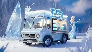 Elsa&rsquo;s Ice Pattern Shake Freeze Truck 2 ❄️👣 | Fun Kids Song & Movement Activity