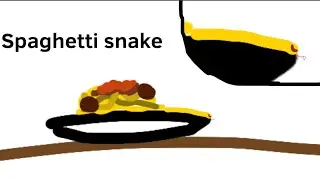 Spaghetti snake 🐍