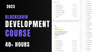 Blockchain Development For Beginners To Advance Course With Project 40+  Hours ⏰