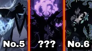 Ranking All Monarchs In Solo leveling || In Hindi #viral #viralvideo #sololeveling #anime 