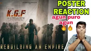 KGF CHAPTER 2 POSTER REACTION 🔥🔥🔥