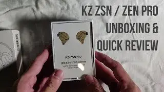 KZ ZSN Pro Unboxing and Review