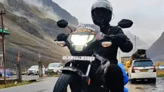 Honda 125 CC @honda2wheelersin   Leh Ladakh Trip 2025 📍Solo Travel Hamesa Apko Bahut Kuch Sikhta he