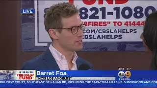 Fire Relief Fund: Barrett Foa of 'NCIS: Los Angeles'