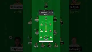 #dreem11team  | QUE vs PES Dream11 Team | PSL T20 |