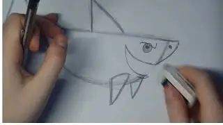 How to Draw a Cartoon Shark | World of Imagination