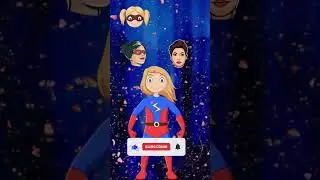 wrong head puzzle game, superhero cartoon, @Thewayoffun 2022. #trending