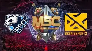 MSC 2019 | BREN ESPORTS vs TEAM RESOLUTION | HIGHLIGHTS GROUP STAGE