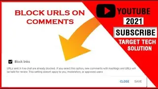 RECOMMENDED: How To Block Links From Your YouTube Comment Section Automatically |