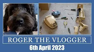 Roger The Vlogger- Part Two Dog sitting & Servicing Vacuums