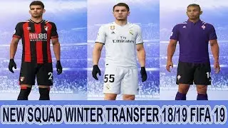 FIFA 19 NEW UPDATE SQUAD WINTER TRANSFER JANUARY 2019 (FABREGAS,DIAZ,SOLANKE,CLYNE AND MORE)