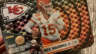 Mahomes Walmart Football Tin Rip!! 