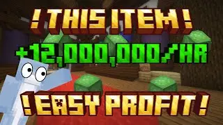 EXTREMELY FAST BAZAAR FLIP MAKES +$12m/hr!!!  Hypixel Skyblock bazaar flipping