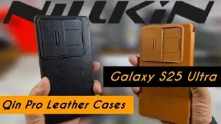 Nillkin Qin Pro Leather Cases for Samsung Galaxy S25 Ultra | Protection With Style