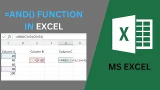 AND Function in Excel | Excel Tutorials