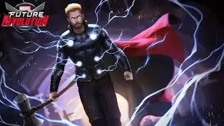 Marvel Future Revolultion Thor's Battle With Monsters Gameplay
