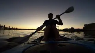 Kayak Fishing in a Perth Marina