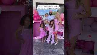 Harper is FIVE 💕💖🥹And this audio was made for her😆 #barbiebirthday #5thbirthday #family