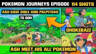 Pokemon Journeys Episode 114 ! Ash Gave Gible And Palpitoad To Goh ! 🔥🔥