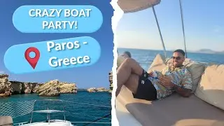 THE CRAZIEST PRIVATE BOAT PARTY - HOLIDAY VLOG🇬🇷