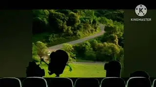 Minions At The Cinema Watching The K Fee Car Commercial When The Movie Was Started