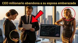*CEO millonario abandona a su esposa embarazada; 18 años después ve a su hija, estrella empresarial*