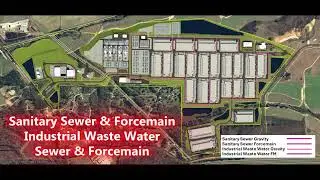 Grenada Business & Technology Park &ndash; Utilities & Infrastructure Concept Flyover (Grenada, MS)