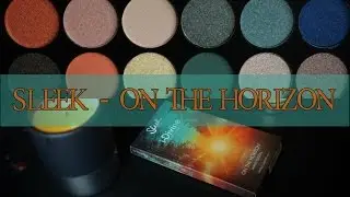 Sleek Swatch: On The Horizon - Eyeshadow Palette