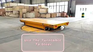 Construction Site Electric Railway Transporter Trolley/10t Battery Operated Rail Transfer cart