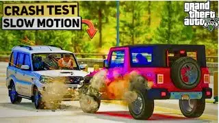 GTA 5: INDIAN CARS SPEED CRASH TEST | DANGEROUS ACCIDENT EXPERIMENT | GTA 5 MODS!