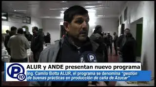 Ing. Camilo Botta, ALUR - Programa 