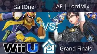 Gwinnett Brawl 3/4/17 - SaltOne (Captain Falcon) vs AF | LordMix (Bayonetta) - Smash 4 Grand Finals