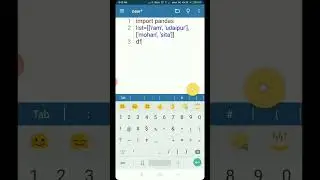 How to Convert List into DataFrame using Python | Python Pandas DataFrame | 