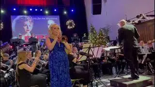 Melissa Venema performing Don’t cry for me Argentina