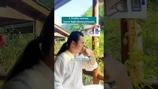 Massage the forehead.