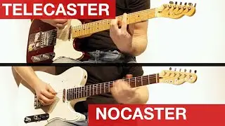 Fender Nocaster vs Fender American Standard Telecaster 🎸 Guitar PARTY