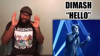 DIMASH “HELLO” Singer 2018 -Reaction