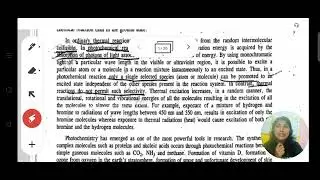 Introduction to photochemistry ( 3rd Bsc chemistry) @basicchemistry1233
