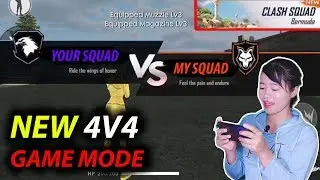 Free Fire New 4v4 Game Mode - Clash Squad - Garena Free Fire