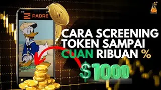 Cara Screening Memecoin & Cuan x1000% | Strategi Cari Token Potensial