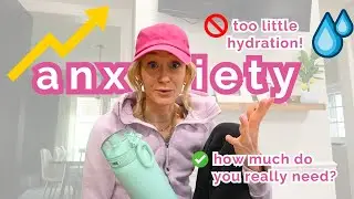 Drink Water To Ease Anxiety? A Dietitian Explains 5 Ways Anxiety And Dehydration Are Linked