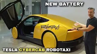Tesla CyberCab Robotaxi&mdash;The Battery Upgrade Nobody Expected